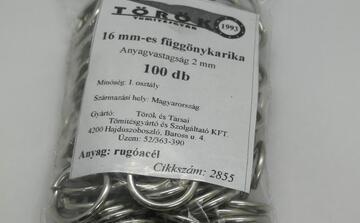 16 mm függönykarika