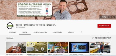 Youtube saját csatorna létrehozása és folyamatos fejlesztése 2020.