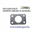MTZ kipufogótalp (téglalap) tömítés gyártás rézzel peremezett, acéllal borítva, felületkezelt 50-1008028 - Tömítésgyár Webshop
