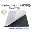 Rugalmas öntapadós mágnesfólia alap 39 x 29 mm 100 db