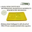 MAYA Mágneses Fotókeret akasztóval CITROMSÁRGA 10 db/csomag - Tömítésgyár Webshop