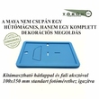 MAYA Mágneses Fotókeret VILÁGOSKÉK 10 db/csomag - Tömítésgyár Webshop