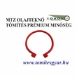 MTZ olajteknő tömítés KICSI első PIROS 240-1401059