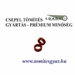 (254.) Csepel víztér gyűrű szilikon 14,80x20,50x6,5