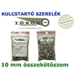 10 mm-es fém összekötőszem nikkelezett kivitelben, közvetlenül a gyártótól. Precíz rögzítés kulcstartókhoz, ékszerekhez és táskákhoz. Erős, tartós és esztétikus megoldás!