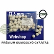 Prémium Gumilövedék 17.6 mm – Pontos és Megbízható Gumigolyó - Tömítésgyár Webshop