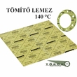 Temafast Economy tömítő lemez - tömítő tábla 4 MPa 140 °C 1500x750x4,0 mm - Tömítésgyár Webshop