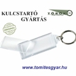 50x22 mm Panoráma Kulcstartó 25 mm-es kulcskarikával és 10 mm-es végszemmel – Nagyítós Tok Gyártás - Tömítésgyár 