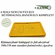 MAYA Mágneses Fotókeret akasztóval OKKERSÁRGA 10 db/csomag - Tömítésgyár Webshop