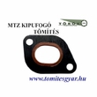 MTZ kipufogó tömítés ovális, peremezett 50-1008026
