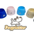 Dogplatter műanyag etető/itató kutyatál egy literes EGYEDI NÉVVEL MÁRKANÉVVEL - Tömítésgyár Webshop