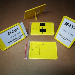 Maya képkeret citromsárga csomagban 10 db