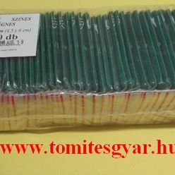 Hűtőmágnes 60 x 45 sötétzöld 50 db