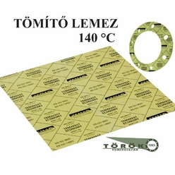 Temafast Economy tömítő lemez - tömítő tábla 4 MPa 140 °C 750x500x1,0 mm - Tömítésgyár Webshop