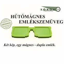 Maitra mágneses emlékszemüveg keret NEONSÁRGA 10 db/csomag