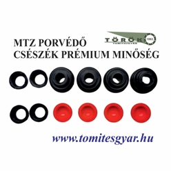 MTZ kormány rúdfej garnitúra alsó-gumis Felső-műanyag (12 darabos)