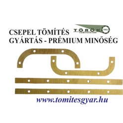 (258.) Csepel olajteknő tömítés 4 darabban Lv.: 1,5 mm