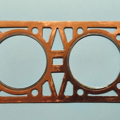 TS 8/8 NDK szivattyú hengerfej tömítés rezes Lv.:1,6 mm