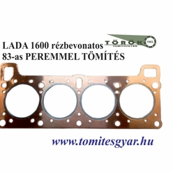 LADA 1600 hengerfej tömítés rézborítással 83-as fémperemmel - Tömítés készítés minta után Webáruház