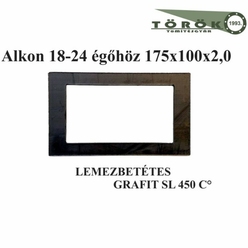 (170/1) Grafit SL Alkon 18-24 égőhöz 175 x 100 x 2