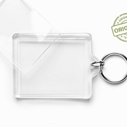 Kulcstartó két karikával szerelt 50 db/csomag vonalkód 5999860594185