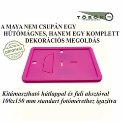 MAYA Mágneses Fotókeret CIKLÁMEN 10 db/csomag - Tömítésgyár Webshop