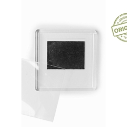 57 x 57 hűtőmágnes víztiszta alap 50 db/csomag