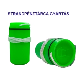  Nagy méretű strandpénztárca ZÖLD 5 db/csomag