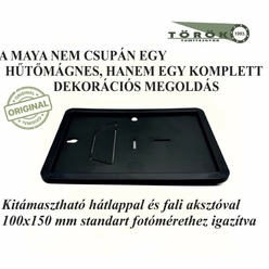 Maya új generációs képkeret FEKETE 10 db/csomag - Tömítésgyár Webshop