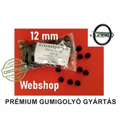  Prémium Gumilövedék 12 mm – Pontos és Megbízható Gumigolyó - Tömítésgyár Webshop
