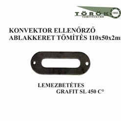 (169) Konvektor ellenőrző ablakkeret Grafit SL