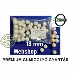  Prémium Gumilövedék 18 mm – Pontos és Megbízható Gumigolyó - Tömítésgyár Webshop