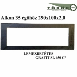 (170/3) Grafit SL Alkon 35 égőhöz 290 x 100 x 2