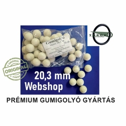  Prémium Gumilövedék 20.3 mm – Pontos és Megbízható Gumigolyó - Tömítésgyár Webshop