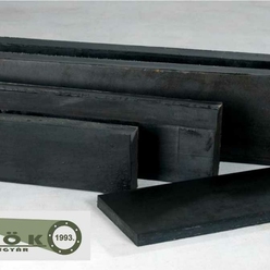 Hótoló, hóeke gumiél SIMA 30 mm-es 150x500 mm SBR gumiból