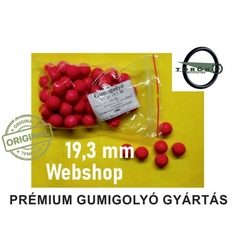  Prémium Gumilövedék 19.3 mm piros – Pontos és Megbízható Gumigolyó - Tömítésgyár Webshop