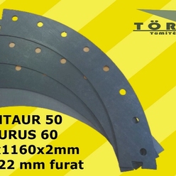 Ipari gázturbina tömítés Taurus 60 és CENTAUR 50 - 920 x 1160 x 2,0; 32 db 22mm-es furattal 4 darabban puzzle illesztéssel