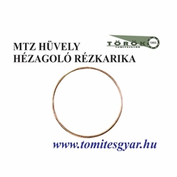 MTZ hüvely hézagoló rézkarika 125,2 x134