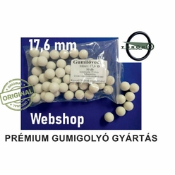  Prémium Gumilövedék 17.6 mm – Pontos és Megbízható Gumigolyó - Tömítésgyár Webshop