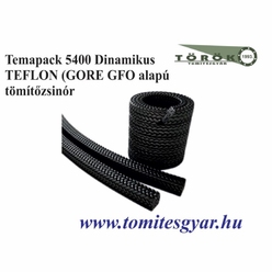 Grafitos teflon (Dinamikus) zsinór Temapack 5400 teflon 6x6 mm 