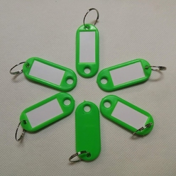 Kulcsjelölő biléta neon zöld 100 db