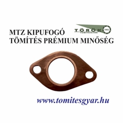 MTZ kipufogó tömítés kerek rézbevonattal Lv.:1,9mm 50-1008027