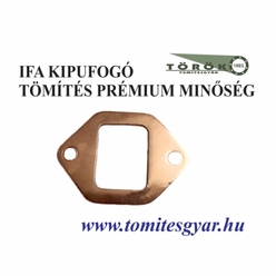 IFA L-60 kipufogó tömítés rézborítással Lv.: 1,6 mm  (489.)