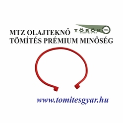 (63) MTZ olajteknő tömítés HÁTSÓ nagy piros 240-1401065