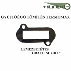 Termomax gyújtóégő tömítés – Hőálló grafit SL (450°C) CNC