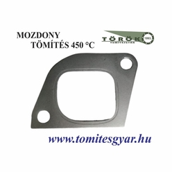 Mozdony kipufogó hengerfejre  Fém borított Lv.: 1,9 mm (410) 