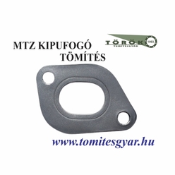 MTZ kipufogó (ovális) tömítés gyártás rézzel peremezett, acéllal borítva, felületkezelt 50-1008026 - Tömítésgyár Webshop