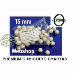 Gumigolyó 15 mm (50 db)