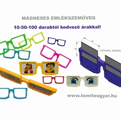 Maitra mágneses emlékszemüveg vegyes színekkel
