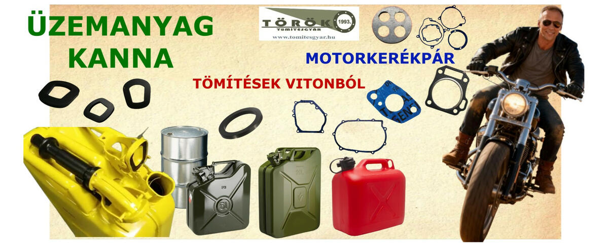 Motorkerékpár tömítések gyártása kis és nagy tételben